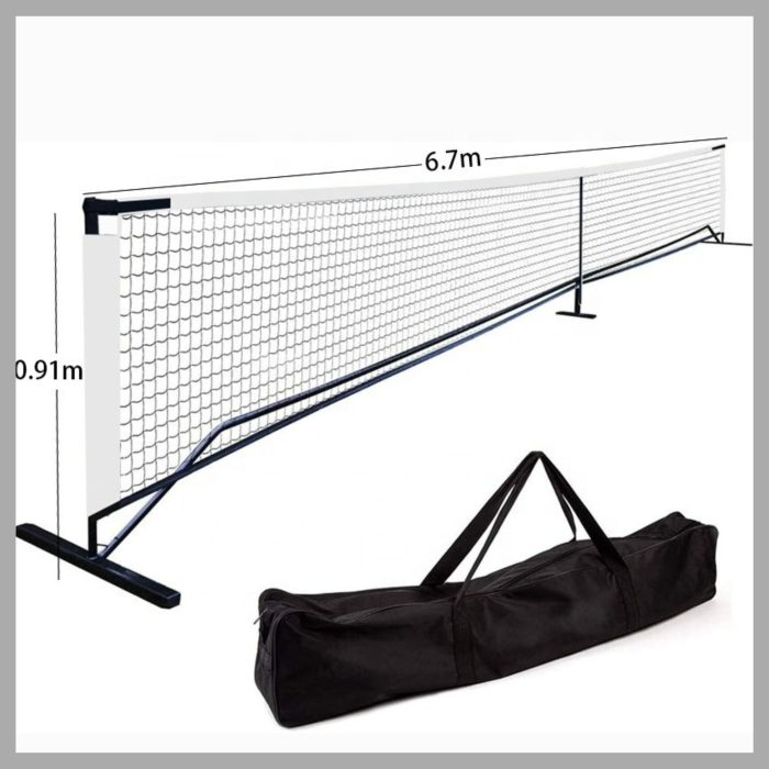 BỘ LƯỚI PICKLEBALL KHUNG SẮT TIÊU CHUẨN THI ĐÁU