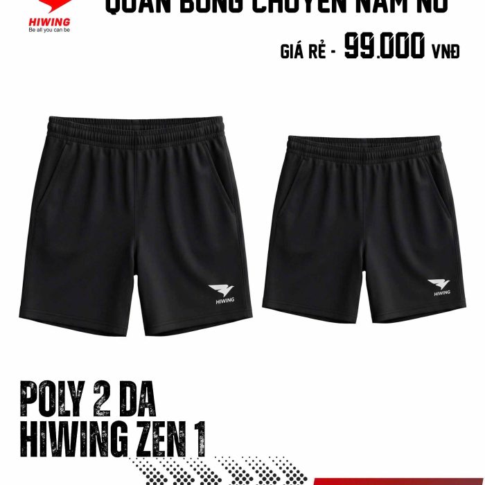 Quần cầu lông, quần bóng chuyền Hiwing GEN1