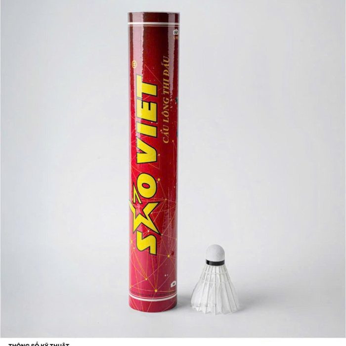 Quả Cầu Lông Sao Việt S+400 - Cao Cấp, Bền Bỉ, Đạt Chuẩn Thi Đấu